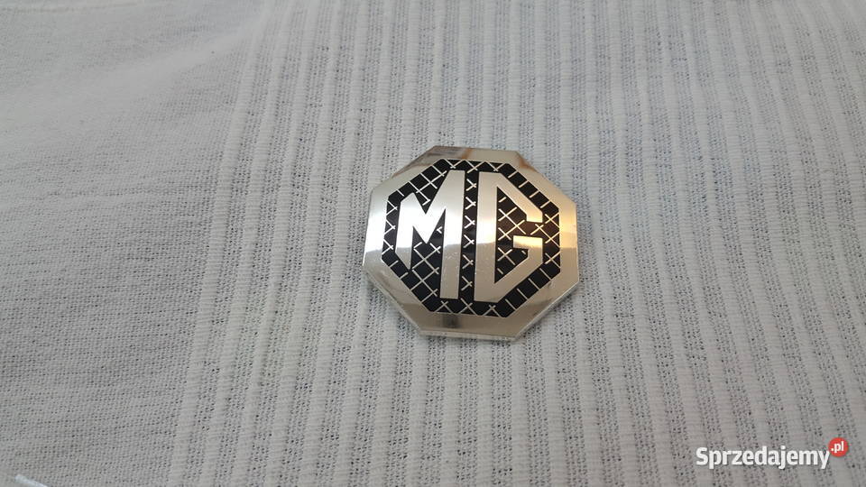 MR ZR EMBLEMAT ZNACZEK LOGO 59 mm NOWY CHROM