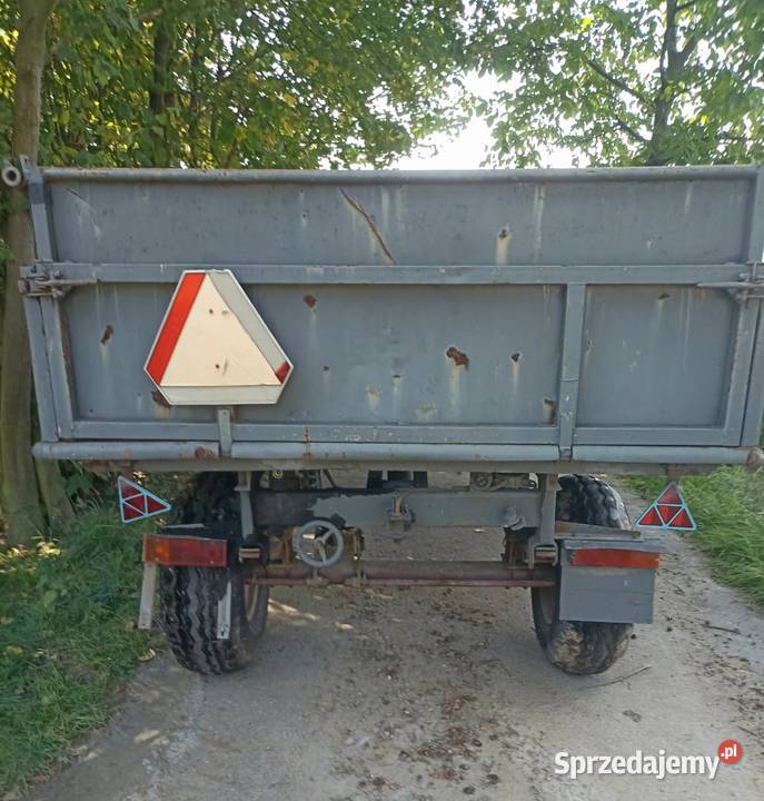 Przyczepa rolnicza wywrotka Autosan D50 4t nieuszkodzony małopolskie Pisarzowa
