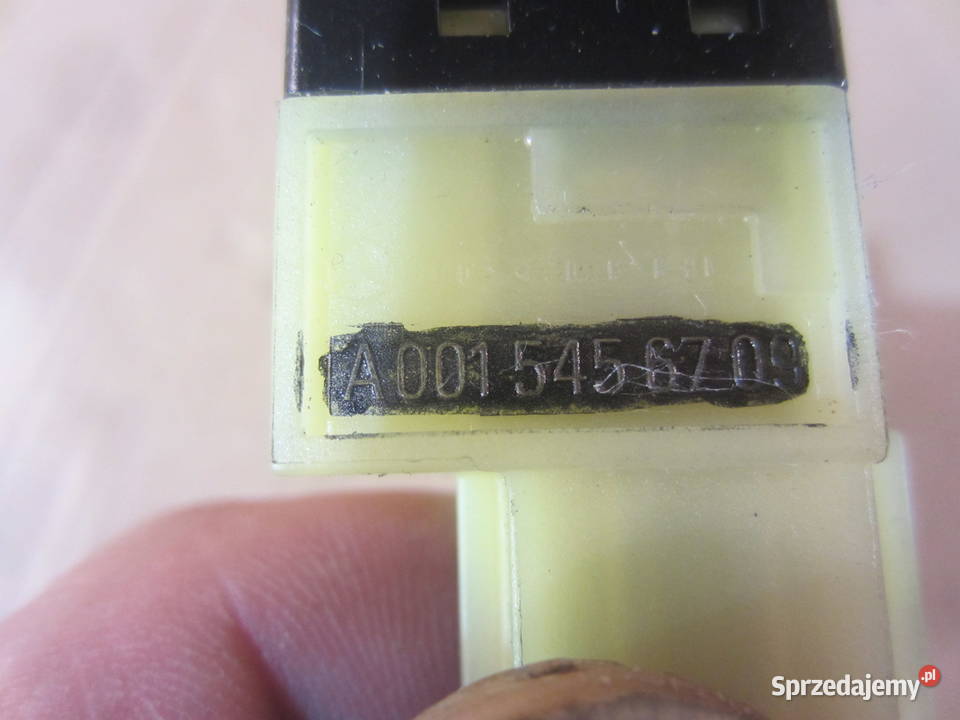 włącznik świateł stop A0015456709 mercedes a Rok produkcji 2007 Układ elektryczny Szczecin