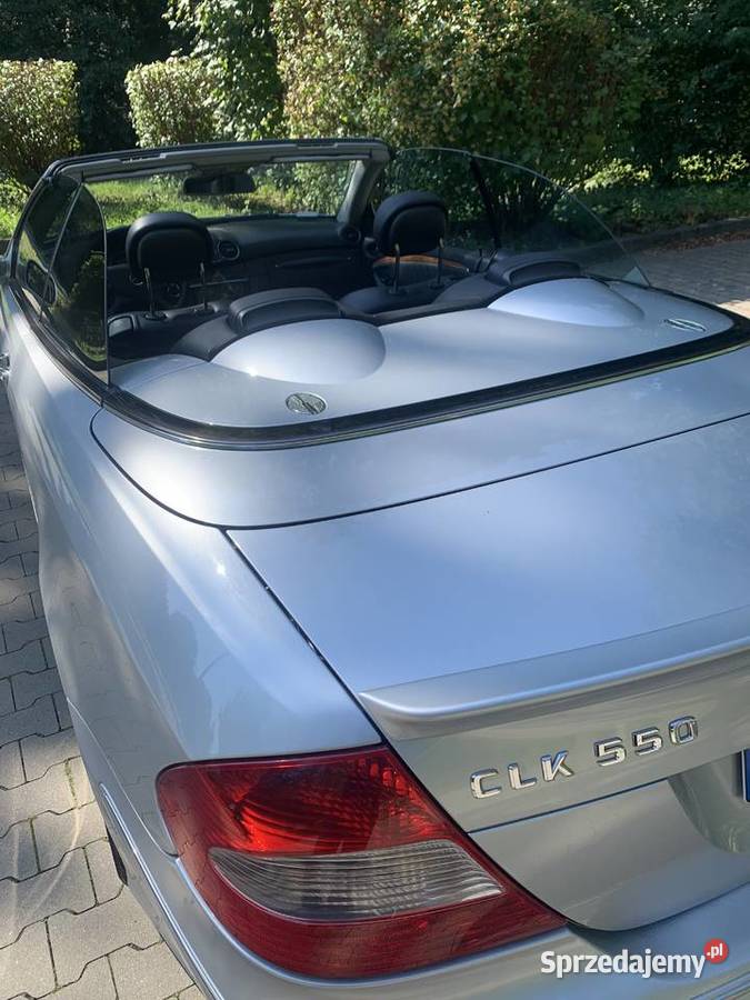 Mercedes CLK 550 cabrio nieuszkodzony CLK