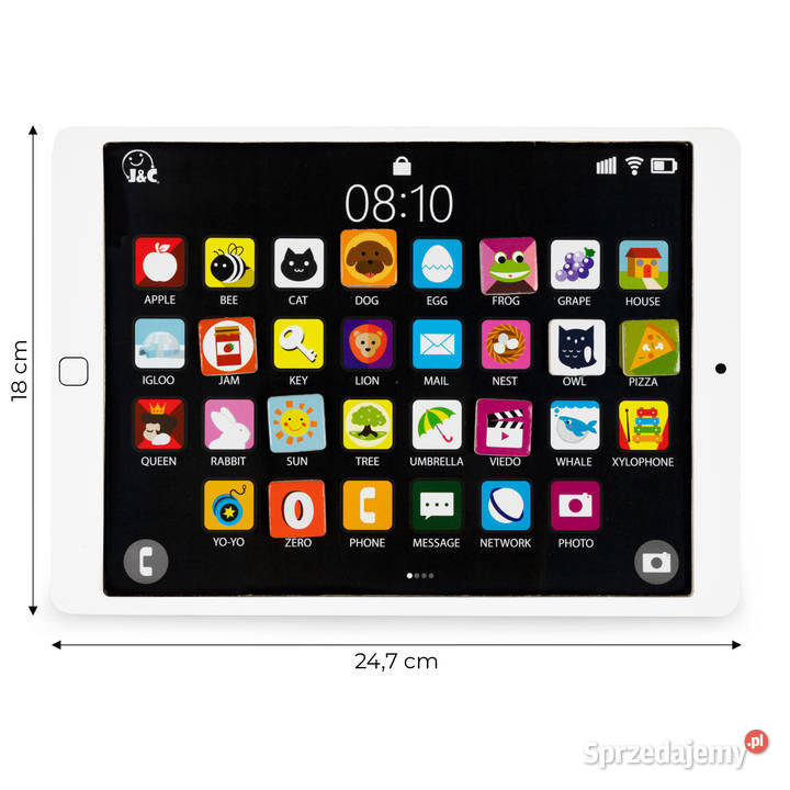 Drewniany tablet edukacyjny tablica magnetyczna Smogorzów sprzedam