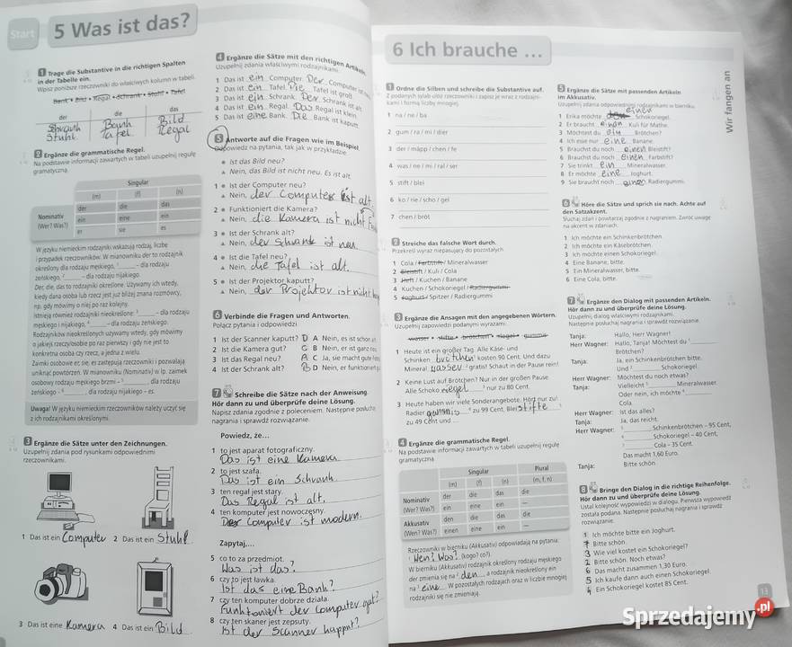 Infos aktuell 1 Język niemiecki liców i Koźminek sprzedam