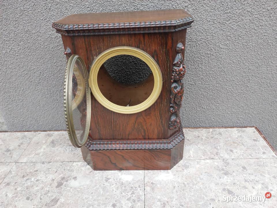 S111 Obudowa starego małego zegara stołowego Tczew sprzedam