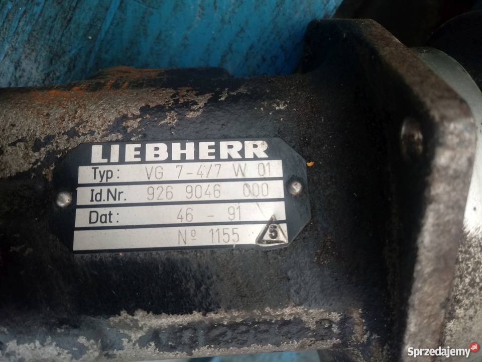 Joystick Liebherr VG 747 W 01 4 Wyjścia Części do maszyn budowlanych Kielce