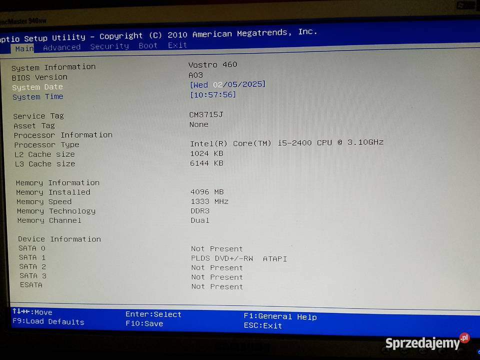 Komputer Dell vostro 460 I5 I7 Dell Rymanów