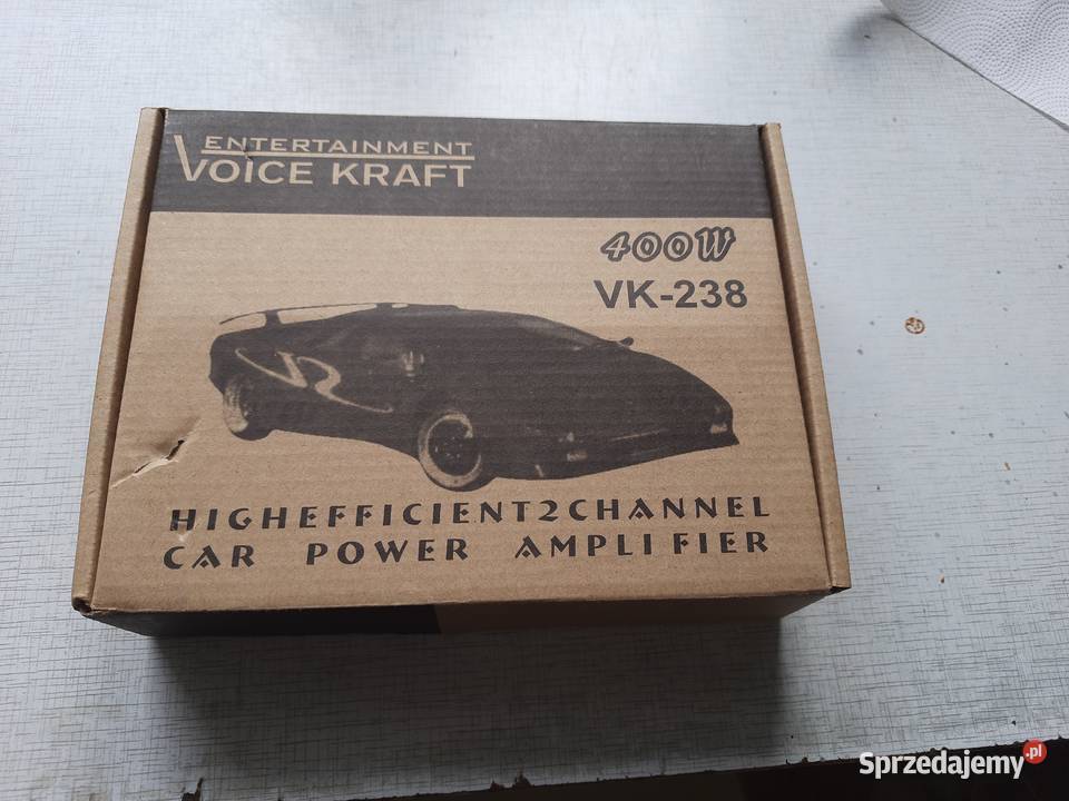 Wzmacniacz samochodowy Voice Kraft 238 Katowice sprzedam