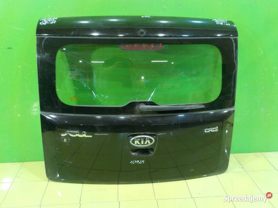 KIA SOUL 16 CRDI 09r 5D klapa tyl kompletna osobowe Klapy bagażnika Suków