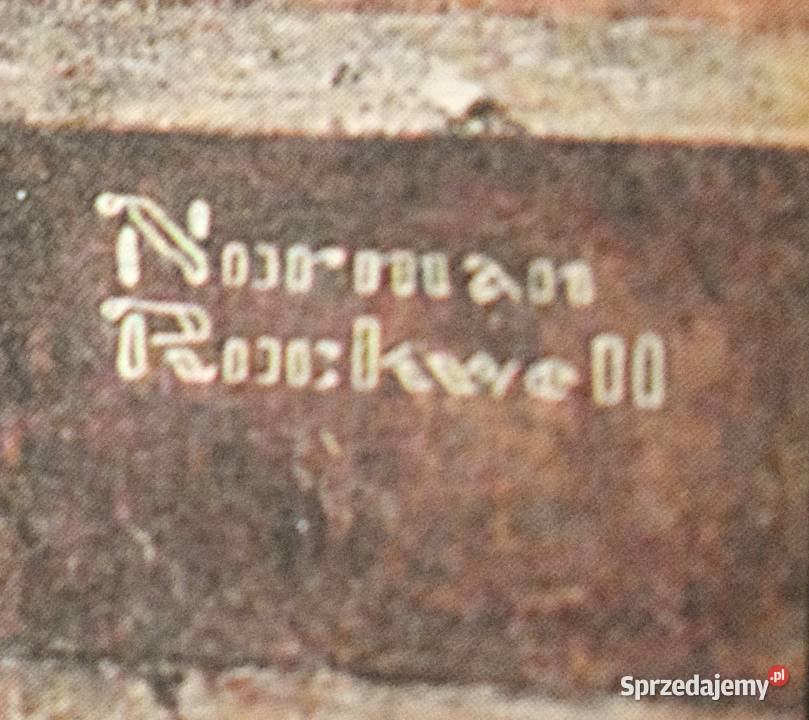 balu Norman Rockwell 1951 USA mała reprodukcja Chełmno