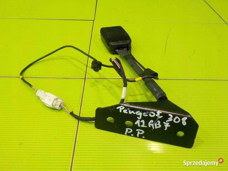 PEUGEOT 308 I CC LIFT 12r zapinka pasa prawa