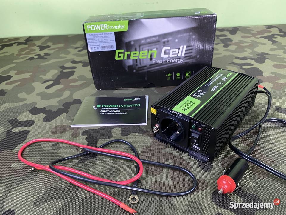 Przetwornica samochodowa GreenCell 300W Radzyń Podlaski