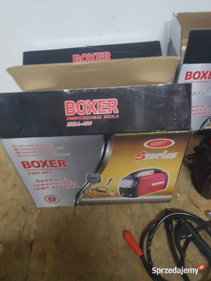 SPAWARKA inwerterowa BOXER 400 Amper 1640 maska Głogowa