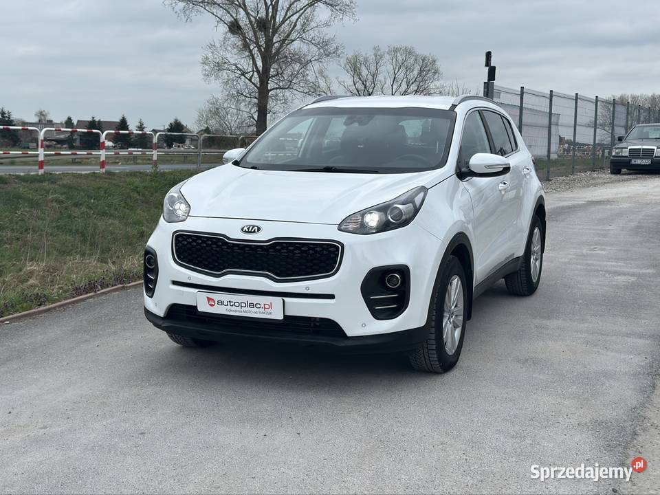 Raty 16 benz Biała Perła Navi kamera Salon centralny zamek Sportage Rawicz