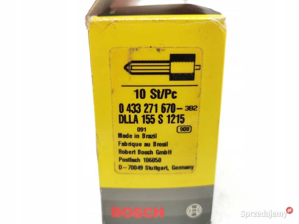 KOŃCÓWKA WTRYSKU BOSCH RENAULT 0433271670 sprzedam