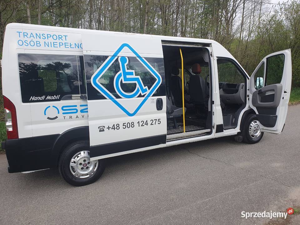 Fiat Ducato 9 osobowy do przewozu osób 260000km Marklowice sprzedam