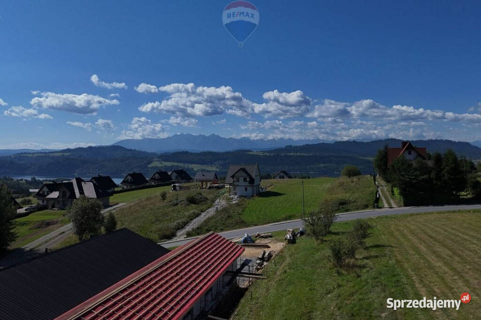 Widokowa działka budowlana w Maniowach małopolskie Maniowy