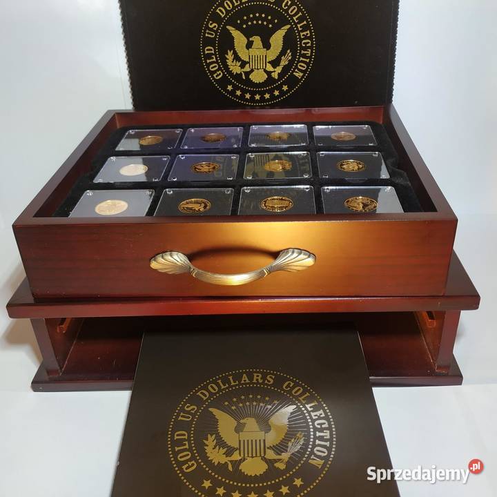 Złote 5 Dolarów Pamiątkowe JERZY WASZYNGTON z wielkopolskie Piła