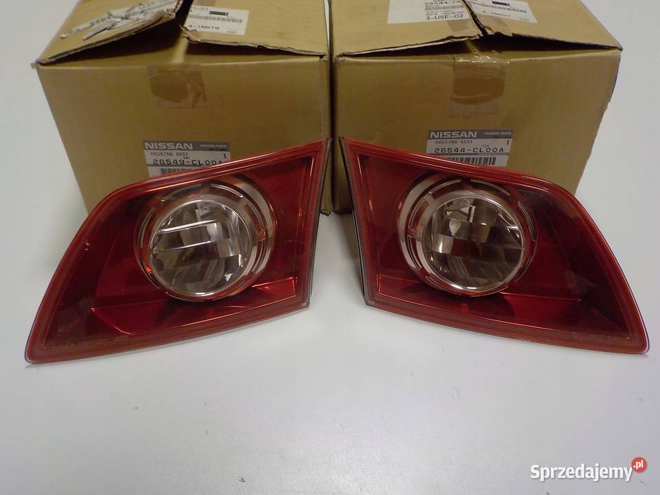 LAMPA TYŁ KLAPA RAWA LEWA USA INFINITI FX35 FX45 Nowy Tomyśl