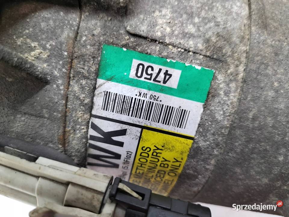 SPRĘŻARKA KLIMATYZACJI 13124750 16 16V Opel Rok produkcji 2005