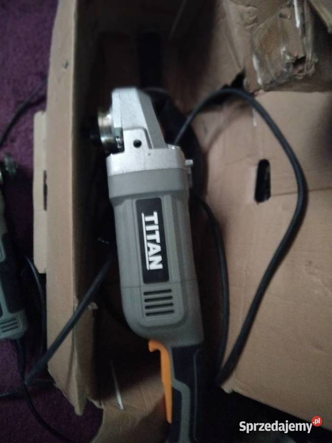 TITAN szlifierka kątowa wielkopolskie Adamin sprzedam