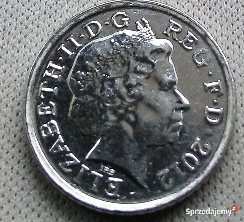 WIELKA BRYTANIAFIVE PENCE2012 r 2 mazowieckie Legionowo sprzedam