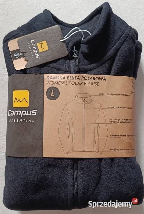 CAMPUS Essential damska uniseks bluza polarowa Ełk sprzedam