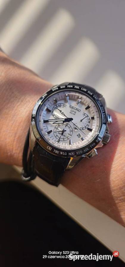 Seiko astron GPS Męskie łódzkie Kutno sprzedam