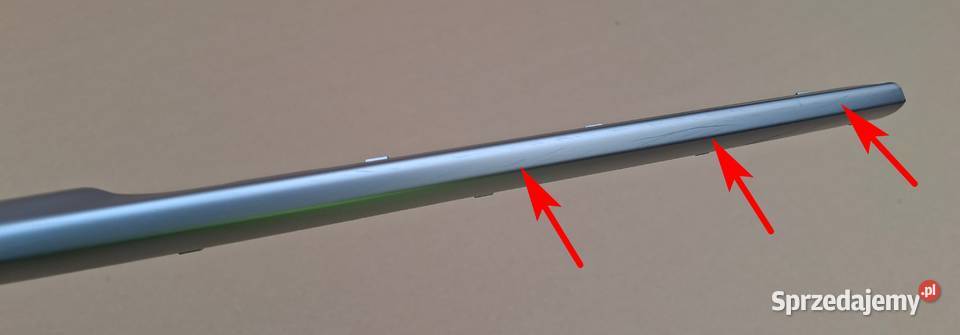 AUDI A6 C8 SLINE LISTWA NAKŁADKA ZDERZAKA PRZÓD Bieleń