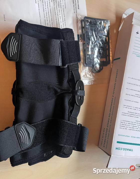nowa stabilizator stawu kolanowego z szynami Sierosław
