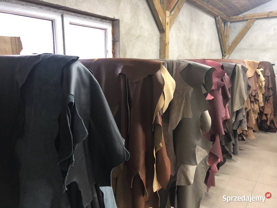 Skóra meblowa tapicerska włoska brutto 74 Dom i Ogród pomorskie Kolincz