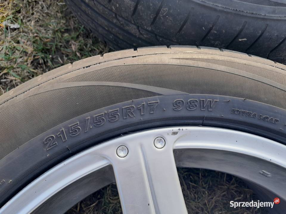 Koła letnie 5x100 21555R17 7j ET39 otwór 571mm Białystok