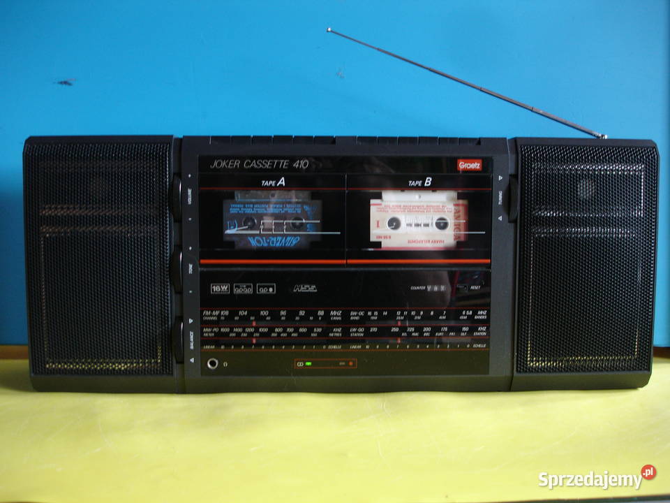 Radiomagnetofon ITTGRAETZ JOKER CASETTE 410 Zielona Góra
