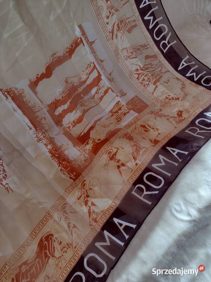 Włoska jedwabna apaszka biznesowa perełka sprzedam