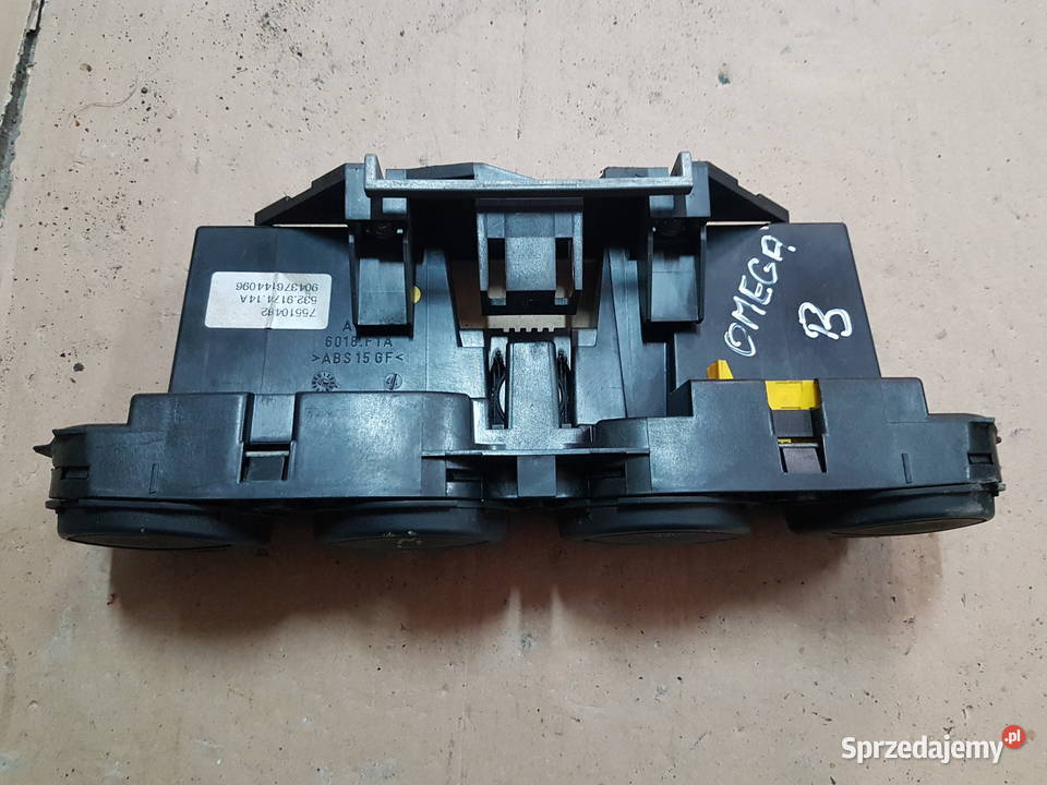 OPEL OMEGA B PANEL STEROWANIA KLIMATYZACJI Wyposażenie wnętrza Turek sprzedam