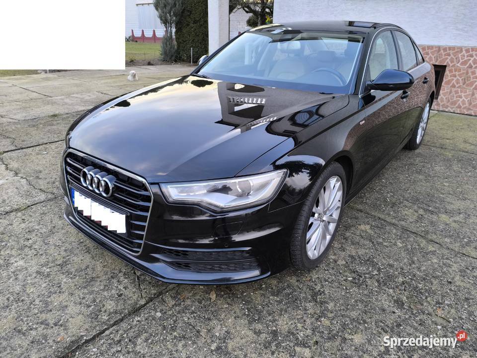 Audi A6 2014 20 TDI190 koni SEDAN Bezwypadkowa 190KM A6 Czyżew sprzedam