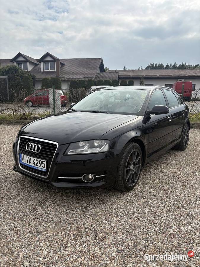 Audi A3 SPORTBACK 16 diesel 105 czarny Dolna Grupa