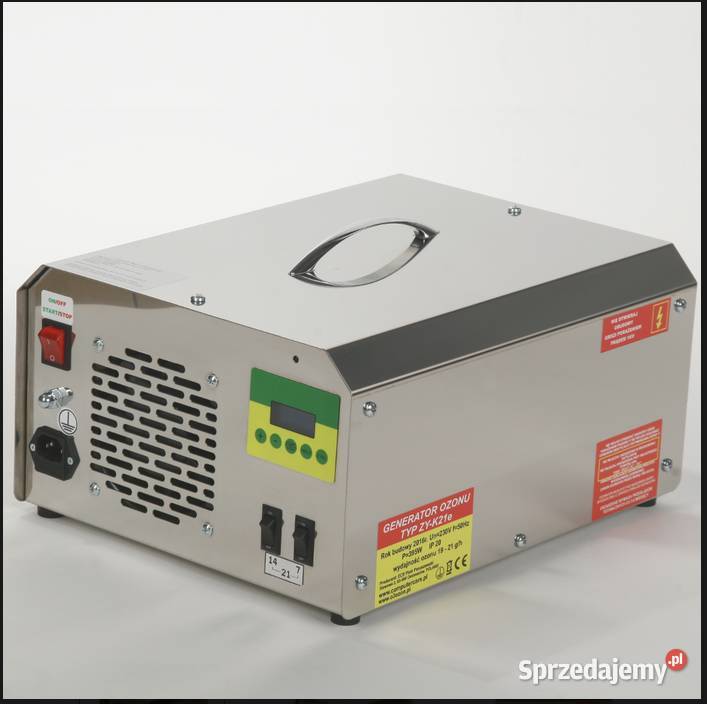 Generator ozonu przemysłowy ZYK21e wydajność Gorzów Wielkopolski