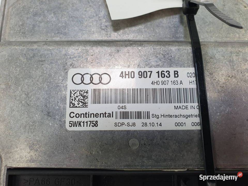 STEROWNIK AUDI A8 L D4 4H0907163B Lipno