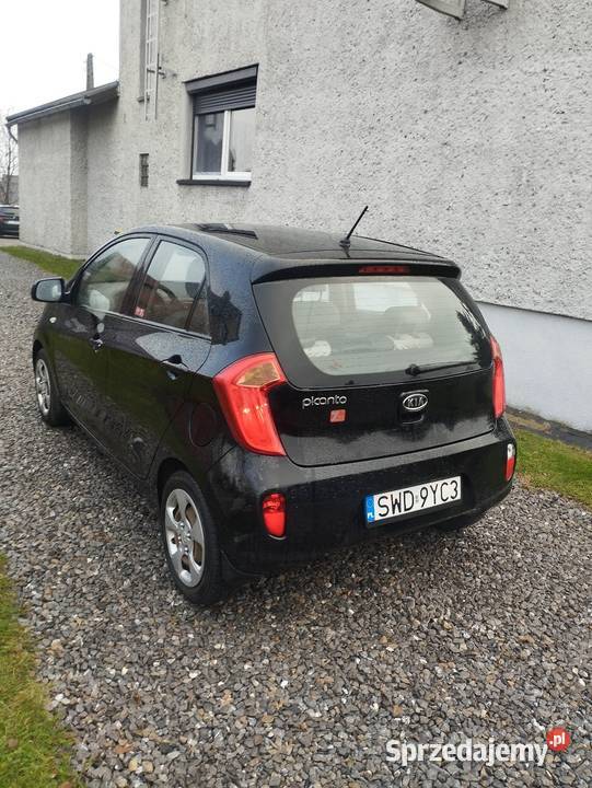 Kia Picanto 10 benzyna 2011 90 polski salon czarny Rybnik