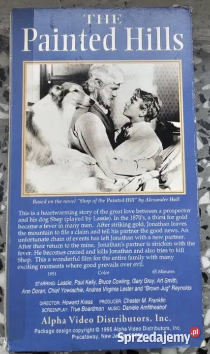 Film na VHS The Painted Hills Lessie Bieliny sprzedam