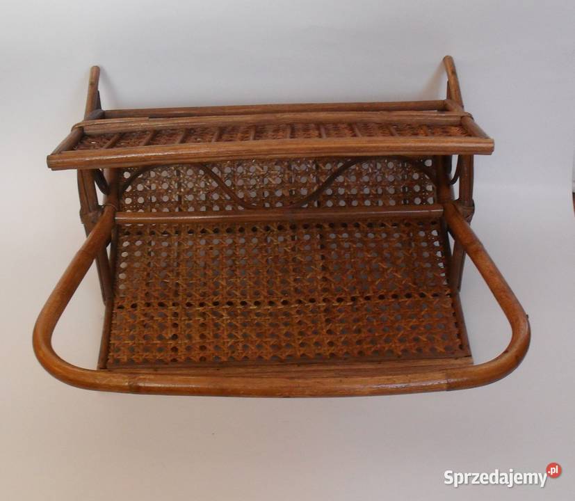 Gazetnik Wiklina lata 70 te Vintage