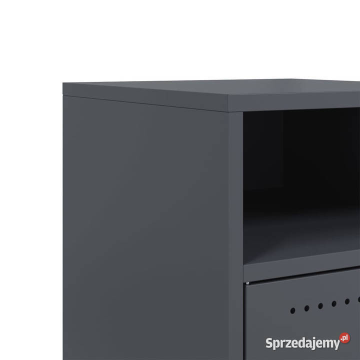 Szafka nocna antracytowa 36x39x59 stal WM846720 Warszawa