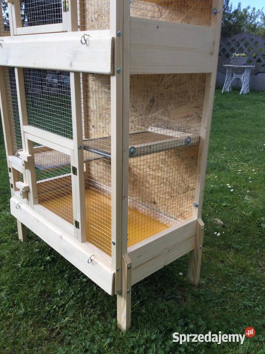 Klatka drewniana gryzoni koszatniczki szynszyli Myszków