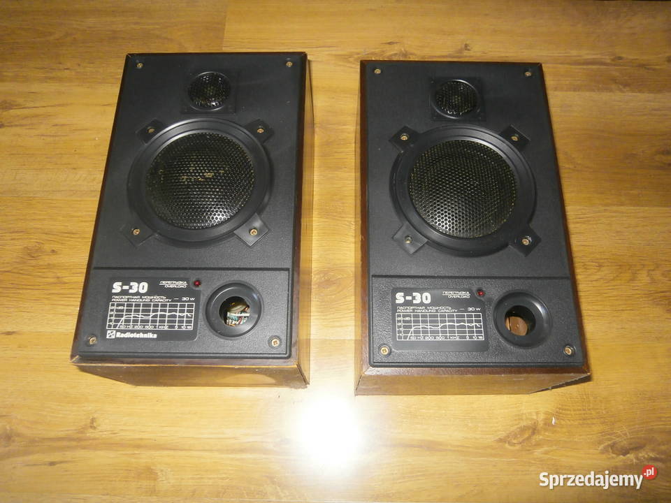 Głośniki RADIOTEHNIKA S 30 2 do naprawy