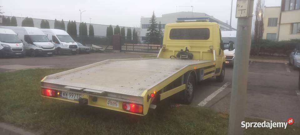 AUTOLAWETA Fiat Ducato 2018 23 177 Mały przebieg manualna Warszawa