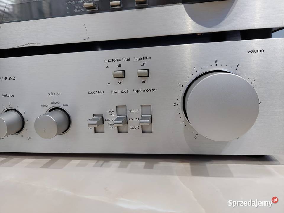 Technics Amplifier SU8022 and Technics Tuner Łapy