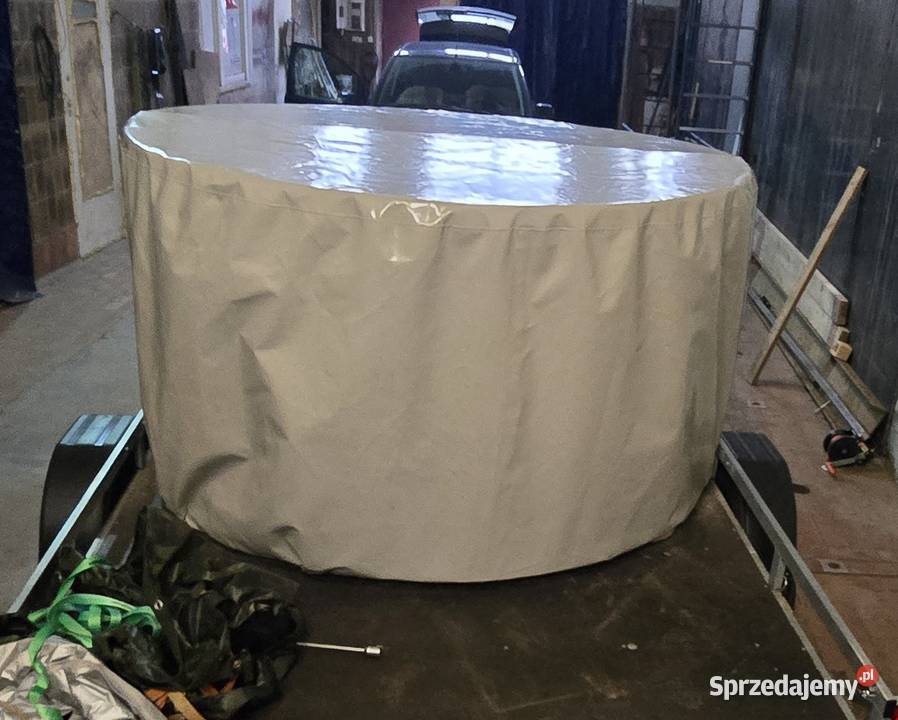 Plandeka osłonowa do balii mobilnej plandeka na Białystok