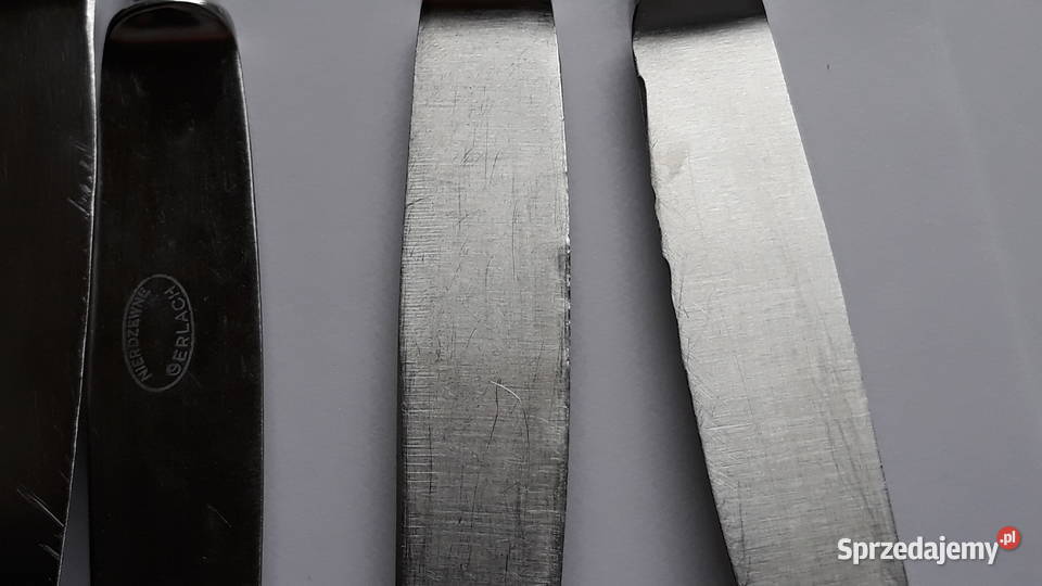 Kute noże obiadowe 2 KROPLA WODY Gerlach sztućce Dąbrowa Górnicza