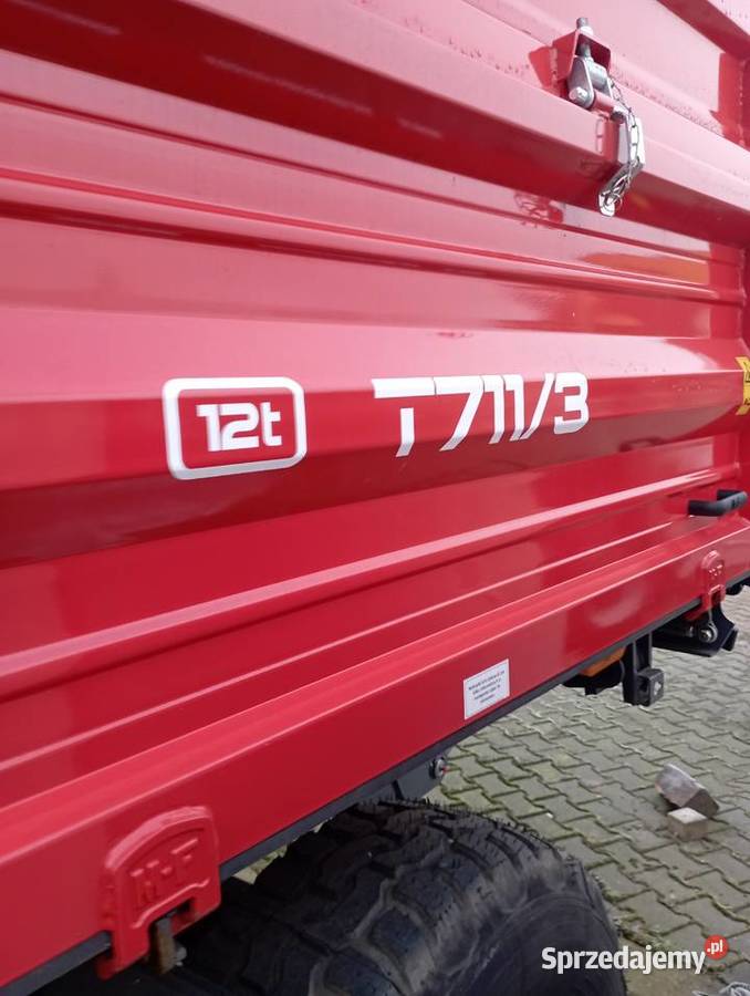 Przyczepa rolnicza MetalFach T7113 Promocja pomorskie Słupsk