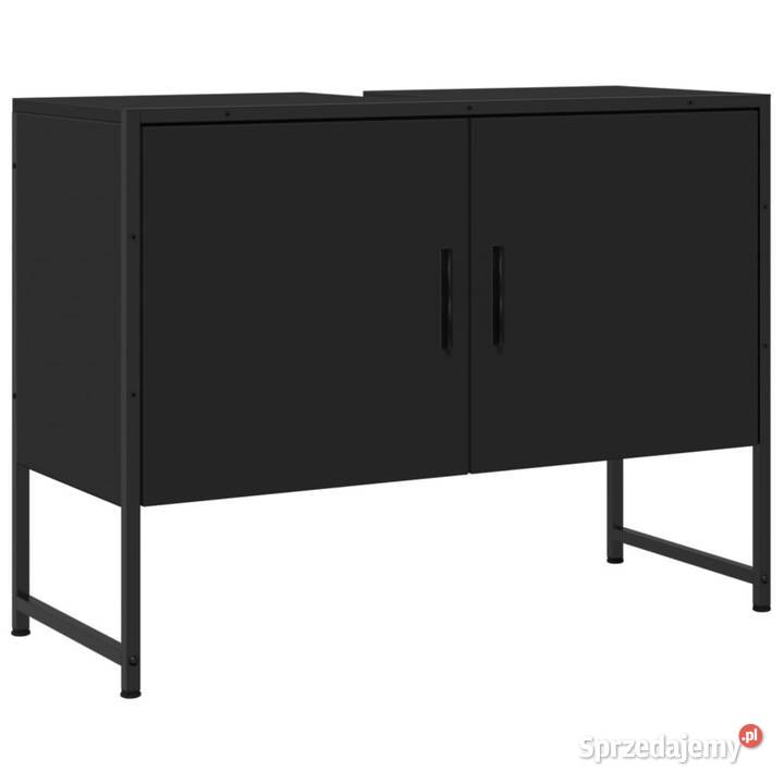 Szafka pod umywalkę czarna 80x33x60 WM842461 mazowieckie Warszawa