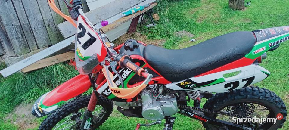 Cross 125 rama kawaski silnik chiński 125 świętokrzyskie Kielce sprzedam